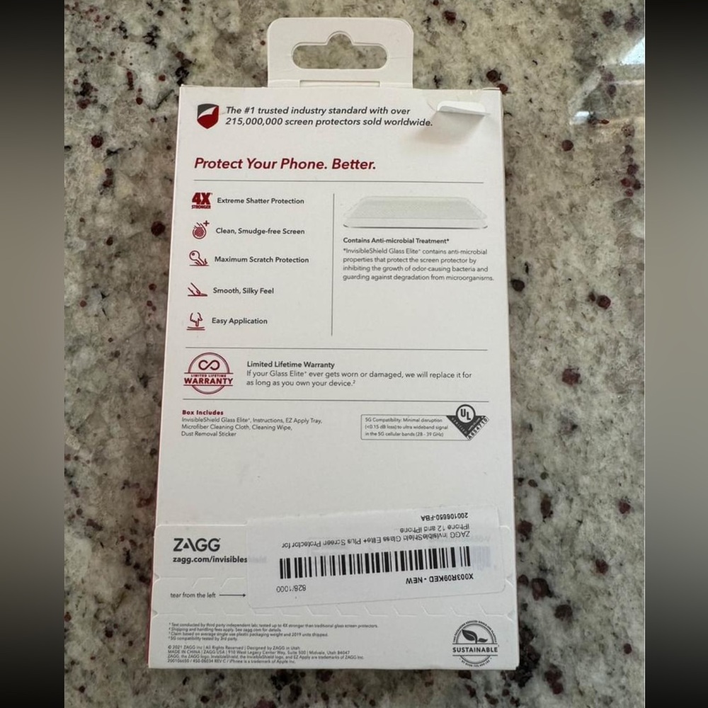 Invisible shield screen protector - Picture 2 of 2